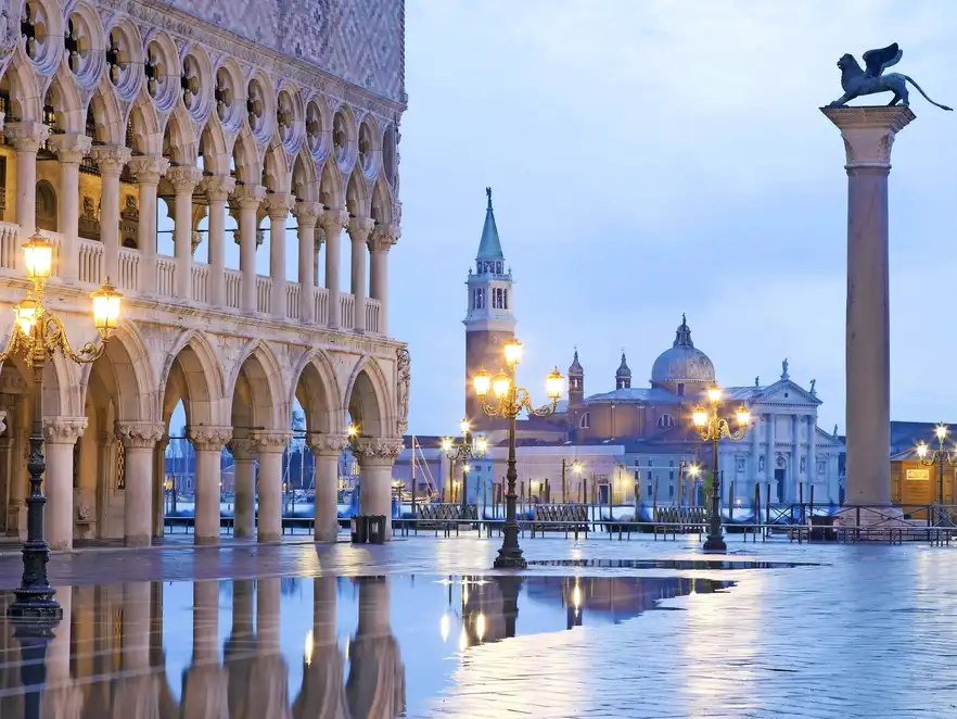 Markusplatz in Venedig, Italien