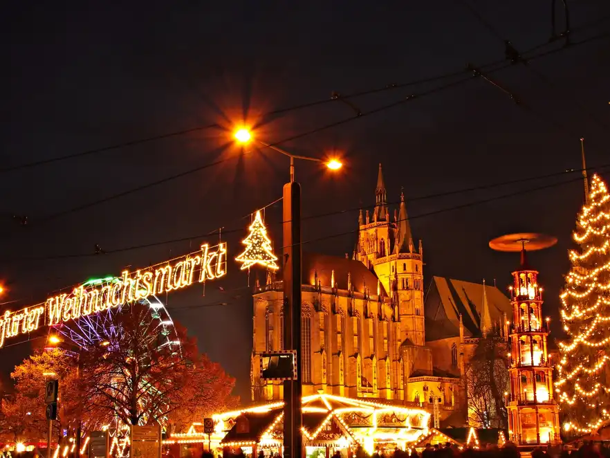 Weihnachtsmarkt in Erfurt
